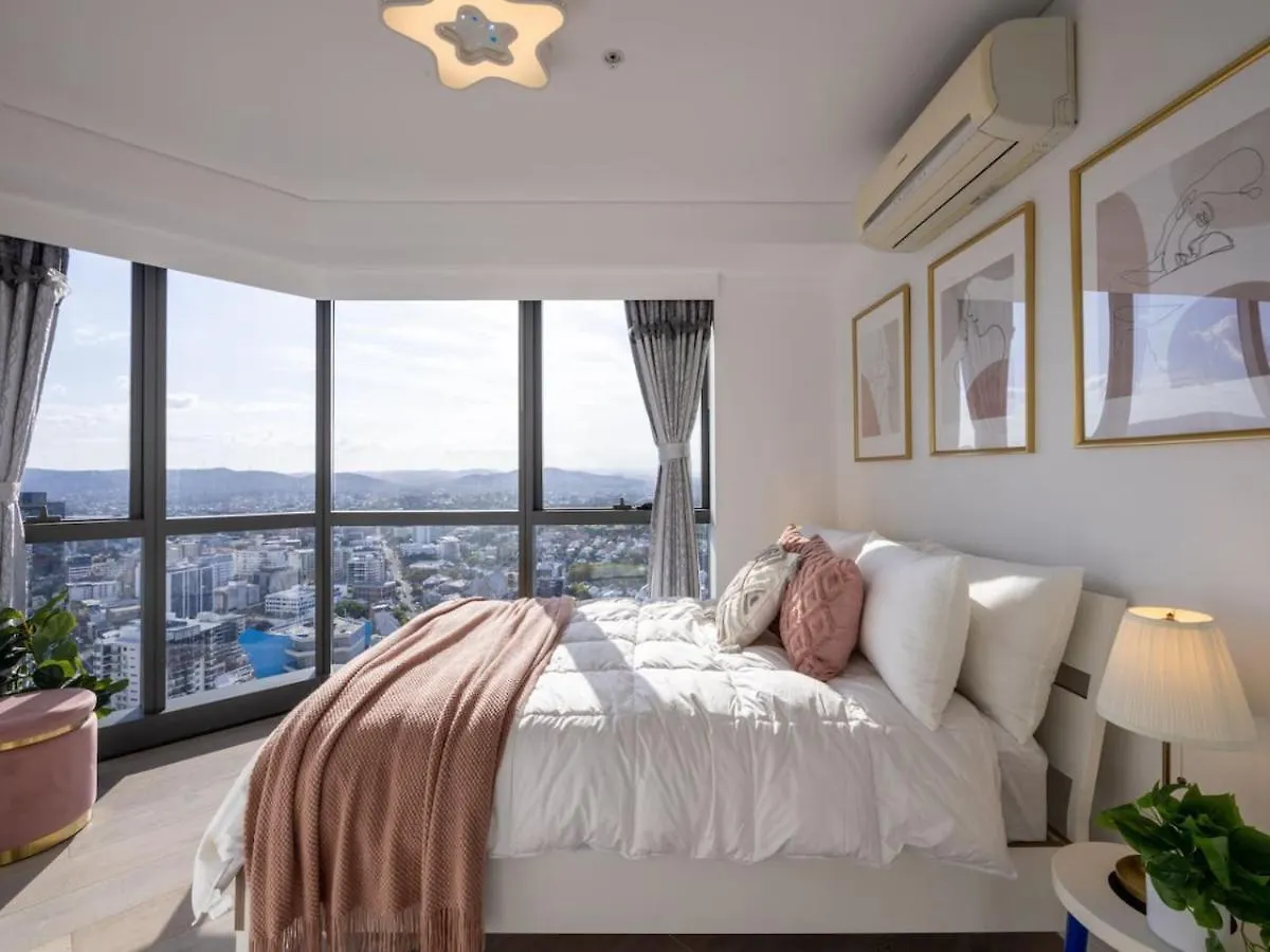 Luxury 3Br Suite Stunning Skyline-River-View At Cbd Brisbane 0*,